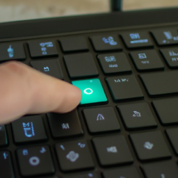Activando el teclado táctil en Windows 10

